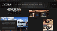 Desktop Screenshot of bmmuffler.com